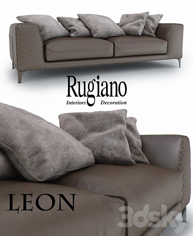 Rugiano Leon 3D Model Rugiano Leon 3D Model