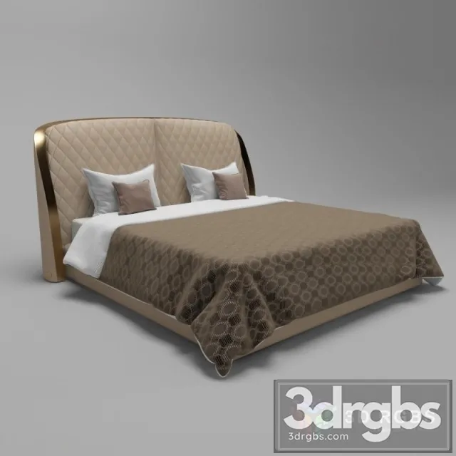 Rugiano Madam Bed 3D Model Download Rugiano Madam Bed 3D Model Download