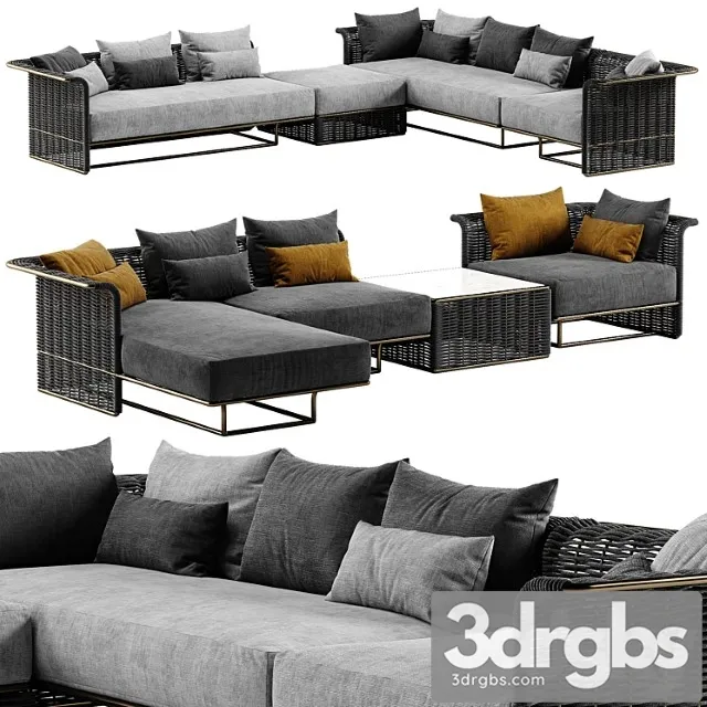 Rugiano marina sectional sofa