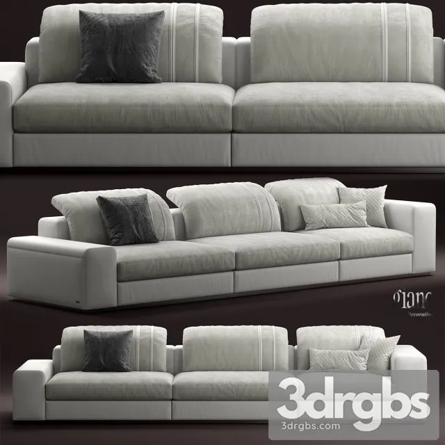 Rugiano Miami Sofa 3D Model Download