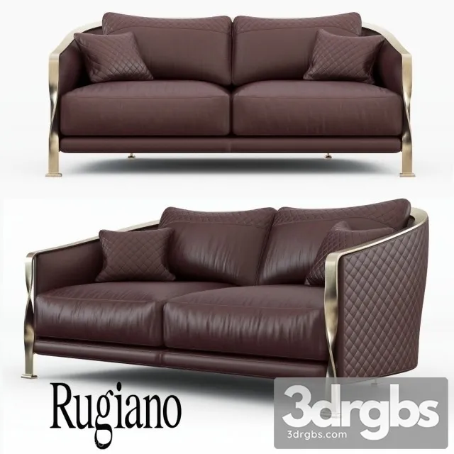 Rugiano Paris Sofa 3D Model Download