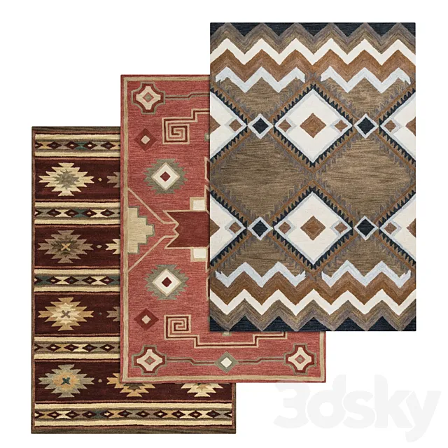 Rugs 3D Model Rugs 3D Model