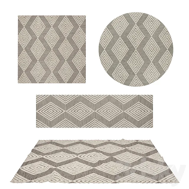 Rugs 3D Model Rugs 3D Model