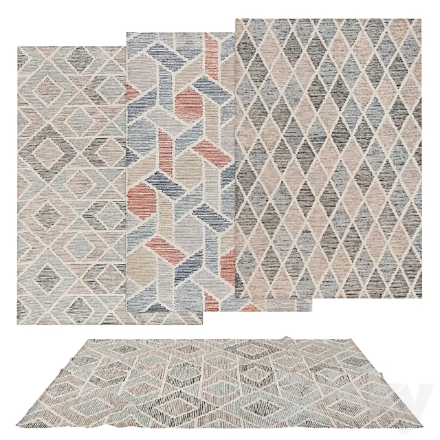 Rugs 3D Model Rugs 3D Model