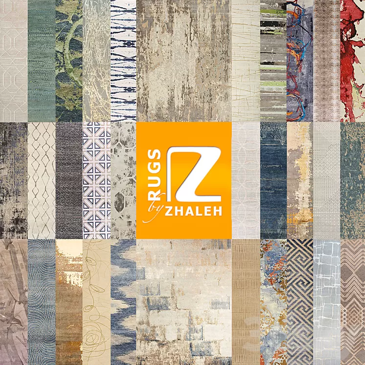 Rugs by ZHALEH (162 textures) 3D Model Rugs by ZHALEH (162 textures) 3D Model