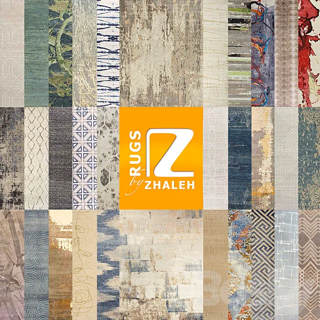 Rugs by ZHALEH (162 textures) 3D Model Rugs by ZHALEH (162 textures) 3D Model