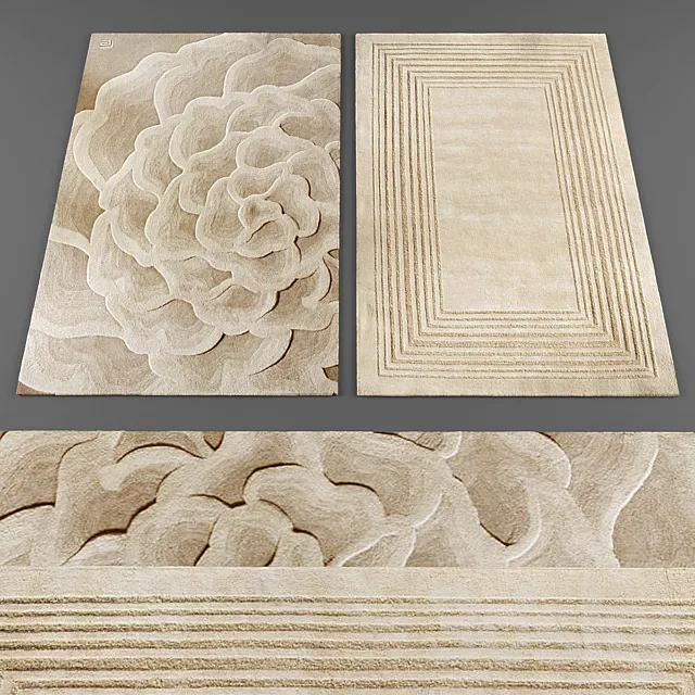 Rugs collection 110 3DModel Rugs collection 110 3DModel