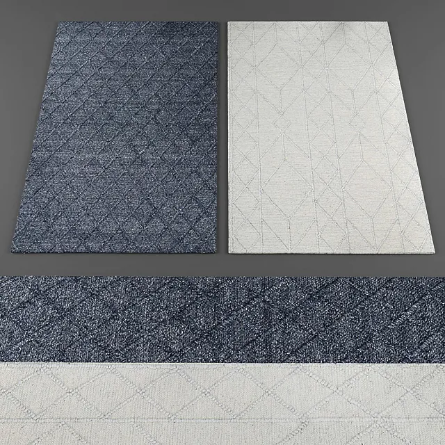 Rugs collection 121 3D Model Rugs collection 121 3D Model