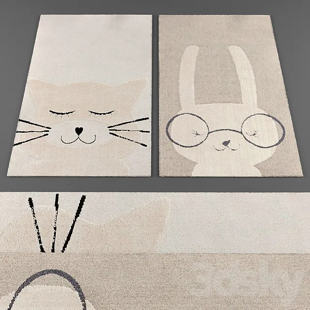 Rugs collection 140 3D Model Rugs collection 140 3D Model