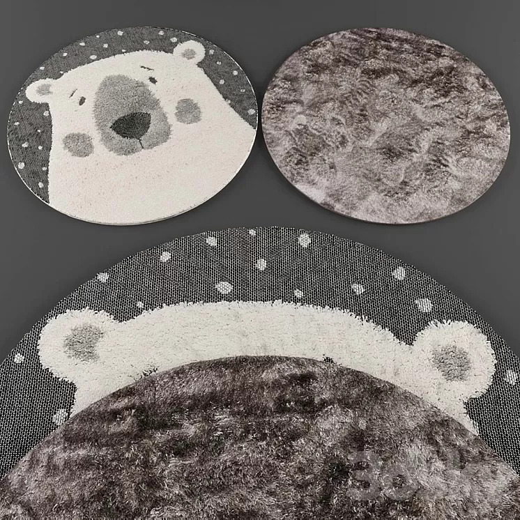 Rugs collection 290 3D Model Rugs collection 290 3D Model