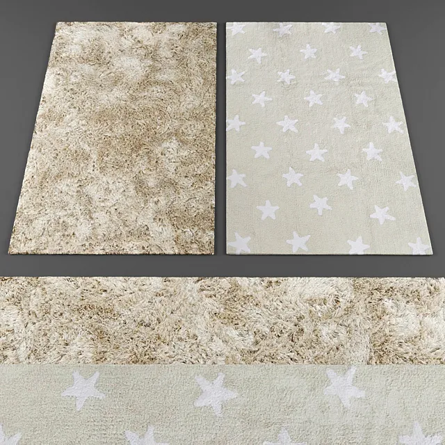 Rugs collection 300 3D Model Rugs collection 300 3D Model