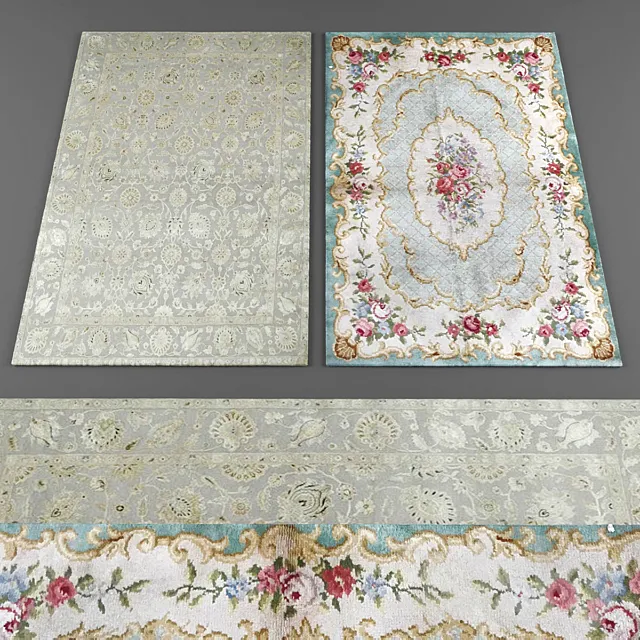 Rugs collection 333 3D Model Rugs collection 333 3D Model