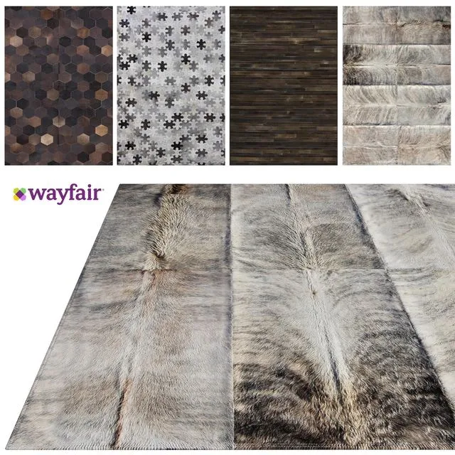Rugs from Wayfair shop 3D Model Rugs from Wayfair shop 3D Model