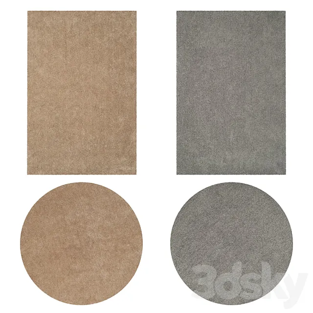 Rugs No 12 3D Model Rugs No 12 3D Model