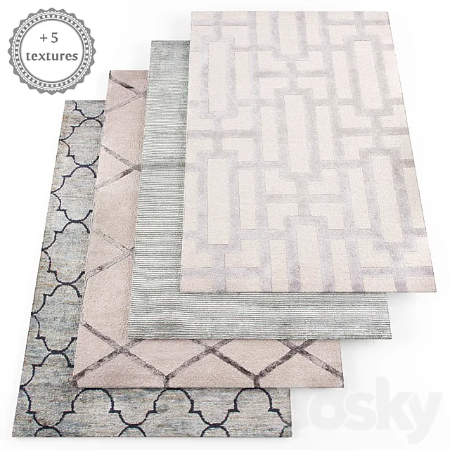 Rugs set113 3DModel Rugs set113 3DModel