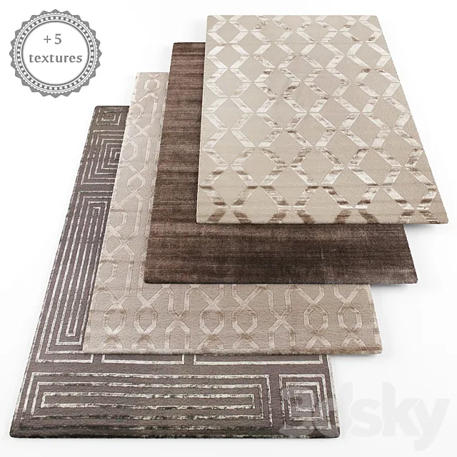 Rugs set161 3DModel Rugs set161 3DModel