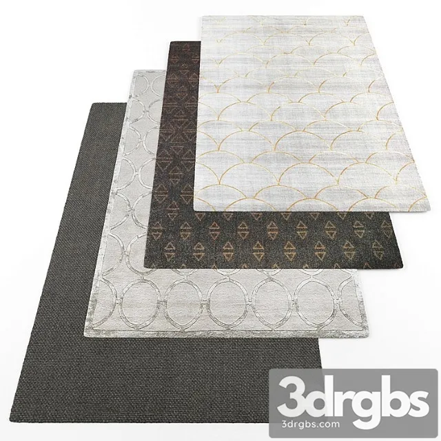 Rugs set233 3D Model Download
