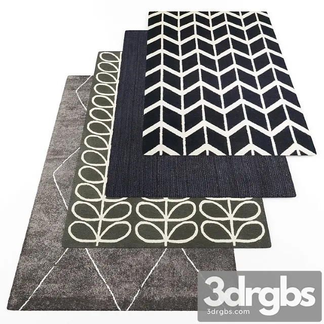 Rugs set243 3D Model Download
