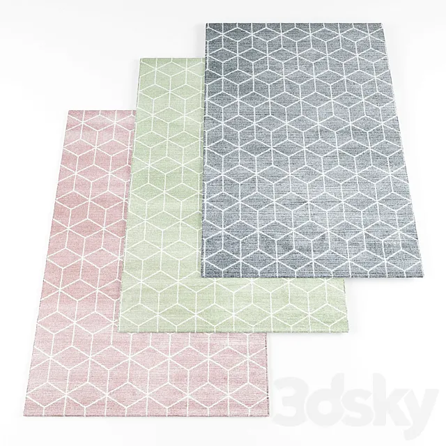 Rugs_201 3D Model Rugs_201 3D Model
