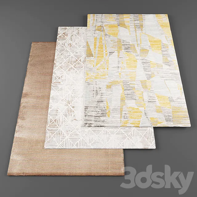 rugs_modern 3D Model rugs_modern 3D Model