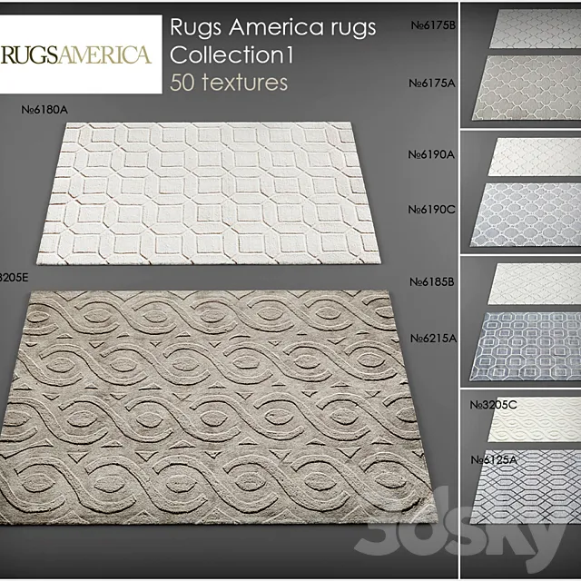 RugsAmerica rugs 1 3DModel