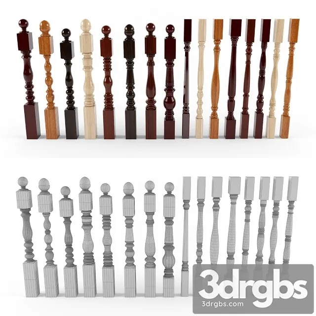 Rung Stair 3D Model Download