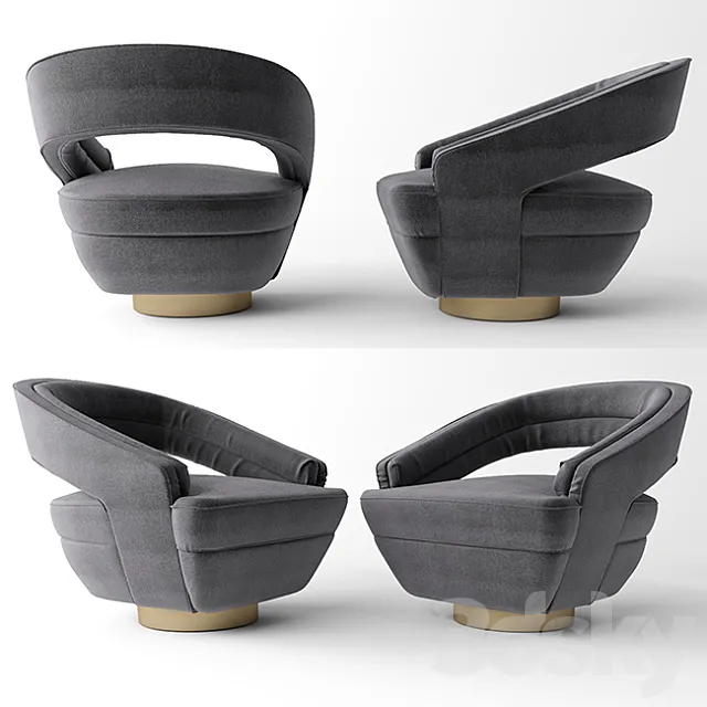 RUSSEL armchair 3D Model