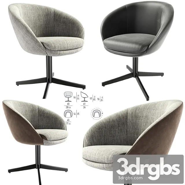 Russell dining chair 2 3D Model Download Russell dining chair 2 3D Model Download