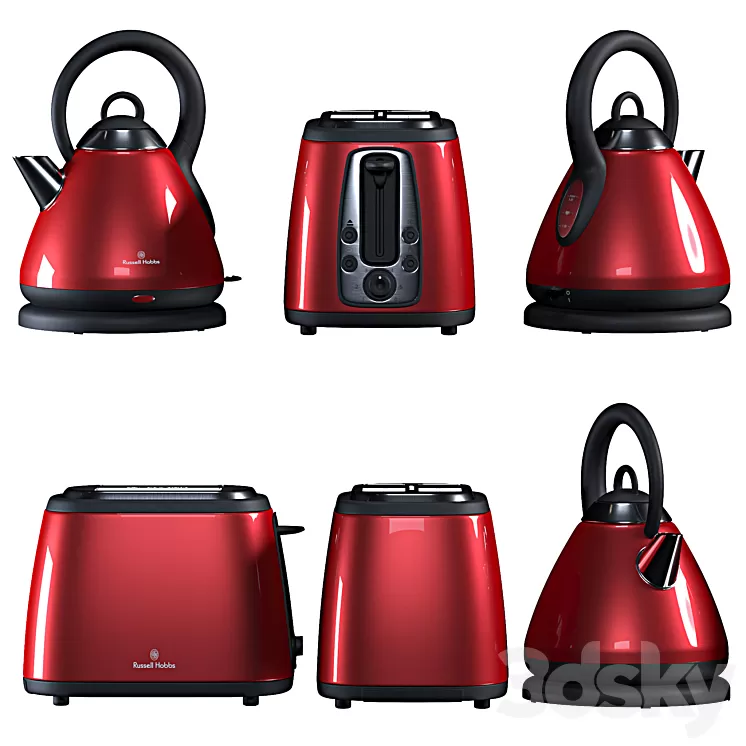 Russell Hobbs cottage set 3D Model