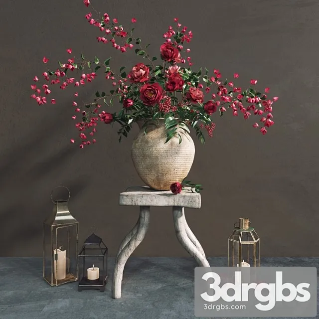 Rustic Decor Set 1 3D Model Download Rustic Decor Set 1 3D Model Download