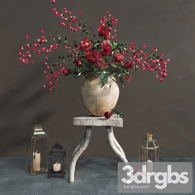 Rustic Decor Set 3D Model Download Rustic Decor Set 3D Model Download