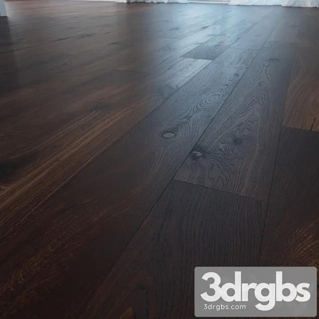 Rustica wooden oak floor 3D Model Download