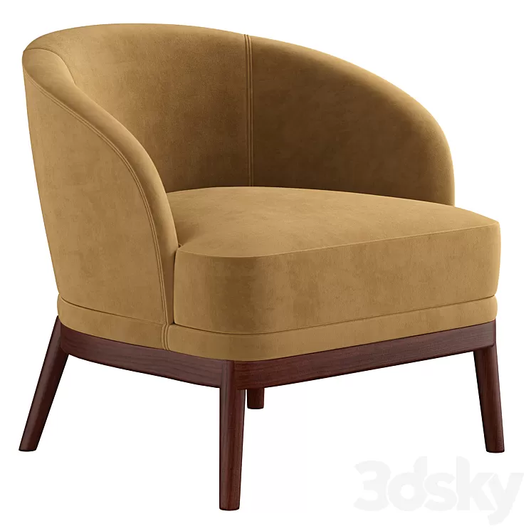 Ruth_armchair 3D Model Free Download