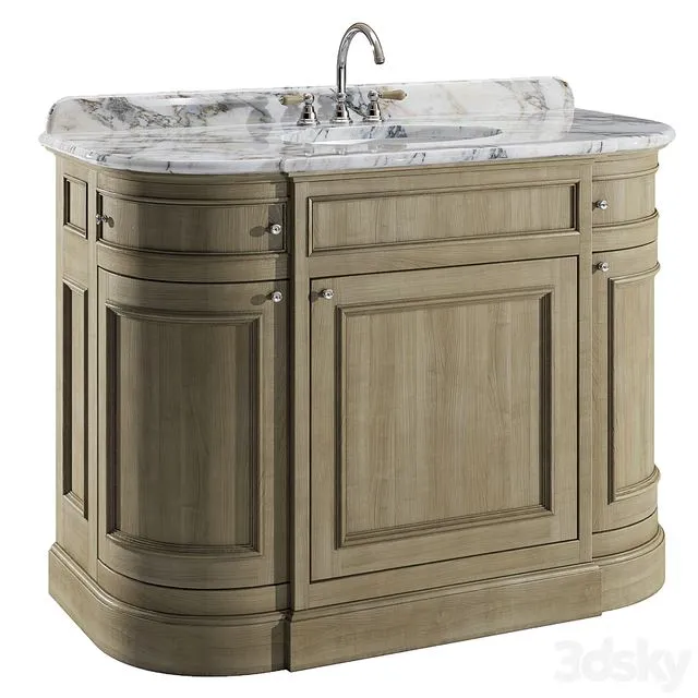 RVB Flamant Butler 3D Model RVB Flamant Butler 3D Model