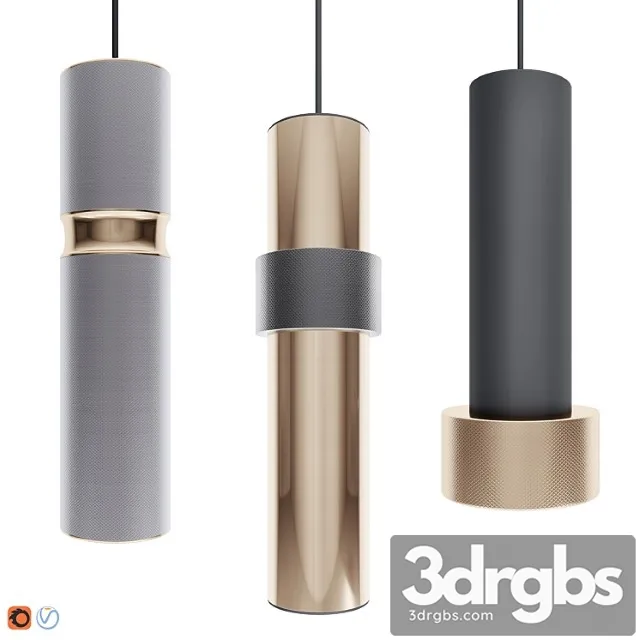 Rybbi pendants set 3D Model Download Rybbi pendants set 3D Model Download