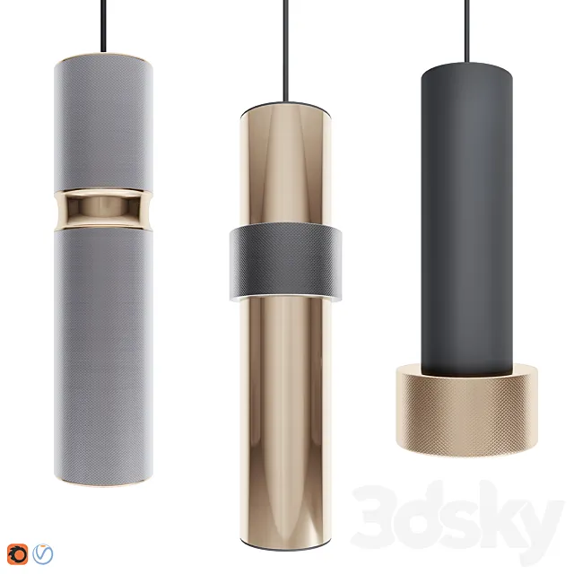 RYBBI pendants set 3DModel