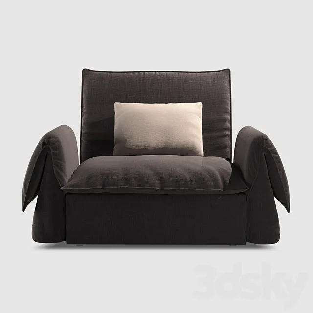 Saba Armchair 3DModel