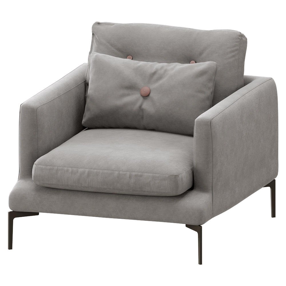 Saba  – Armchair Essentiel 3D Model