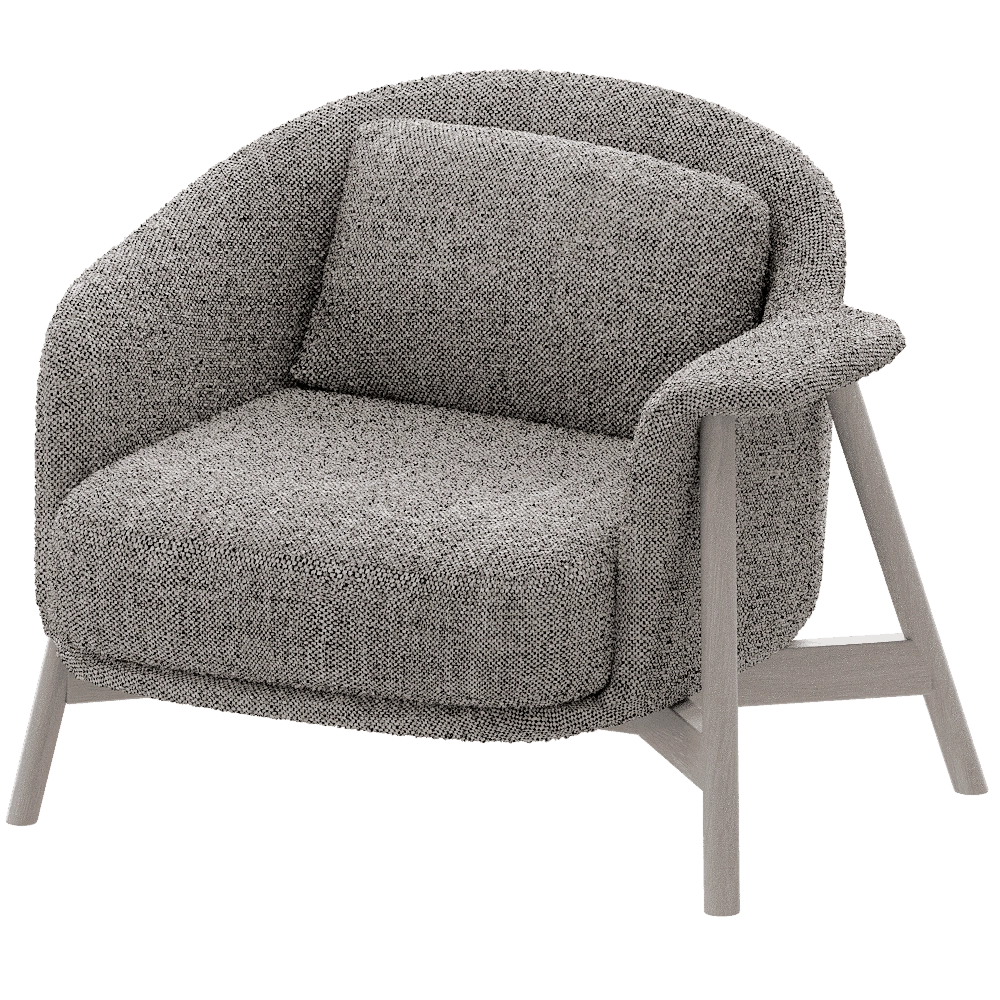 Saba  – Armchair Kepi poltrona 3D Model