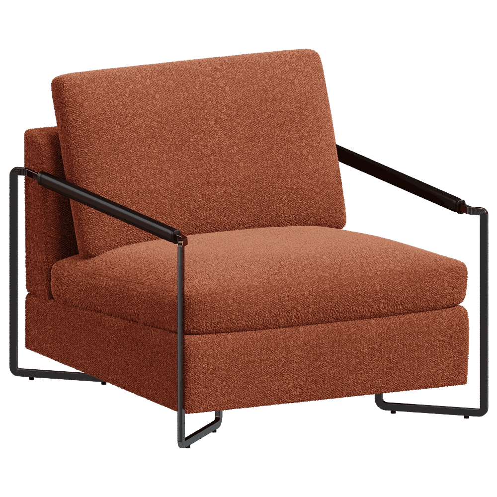 Saba  – Armchair No Logo Light 3D Model
