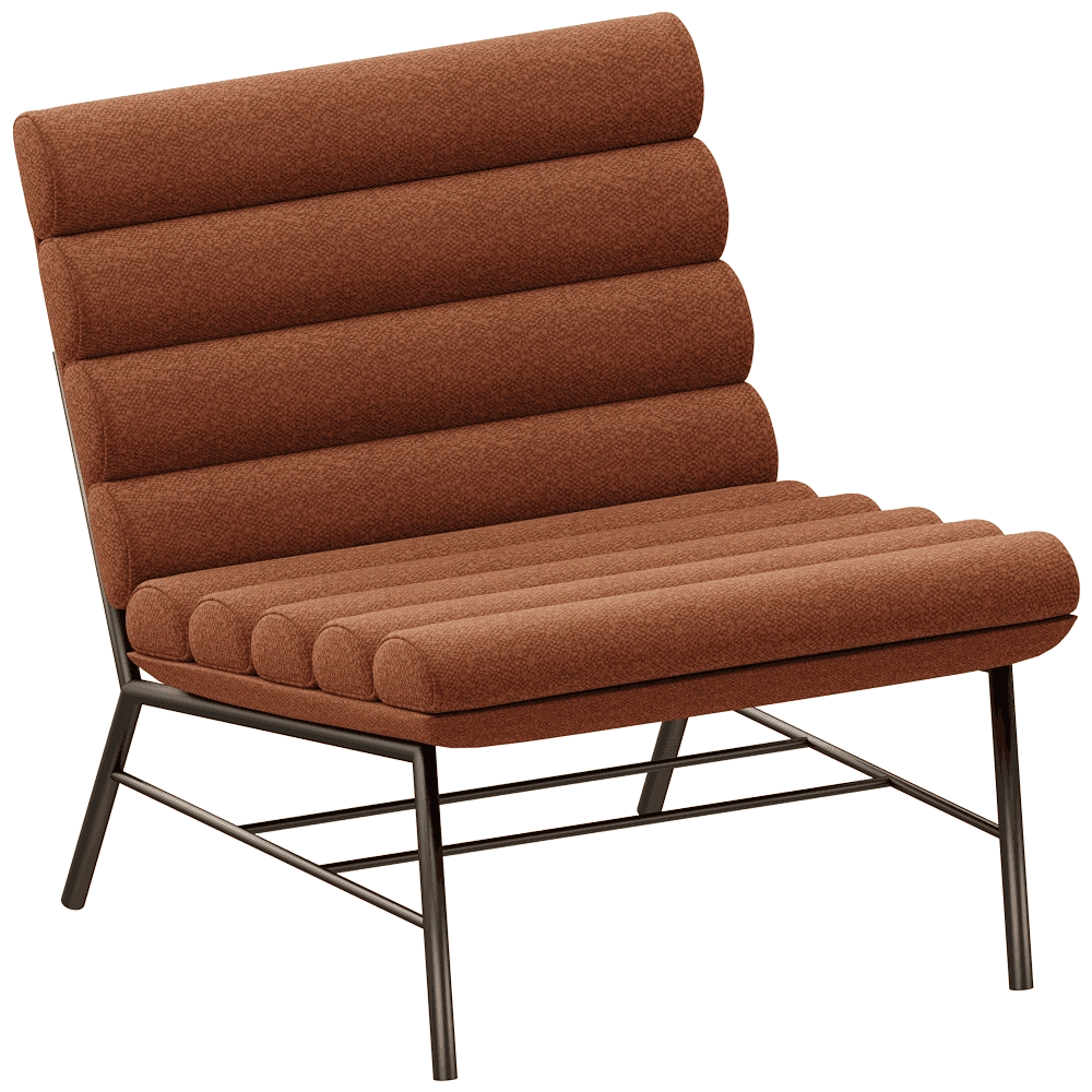 Saba  – Armchair Pan Flute 3D Model