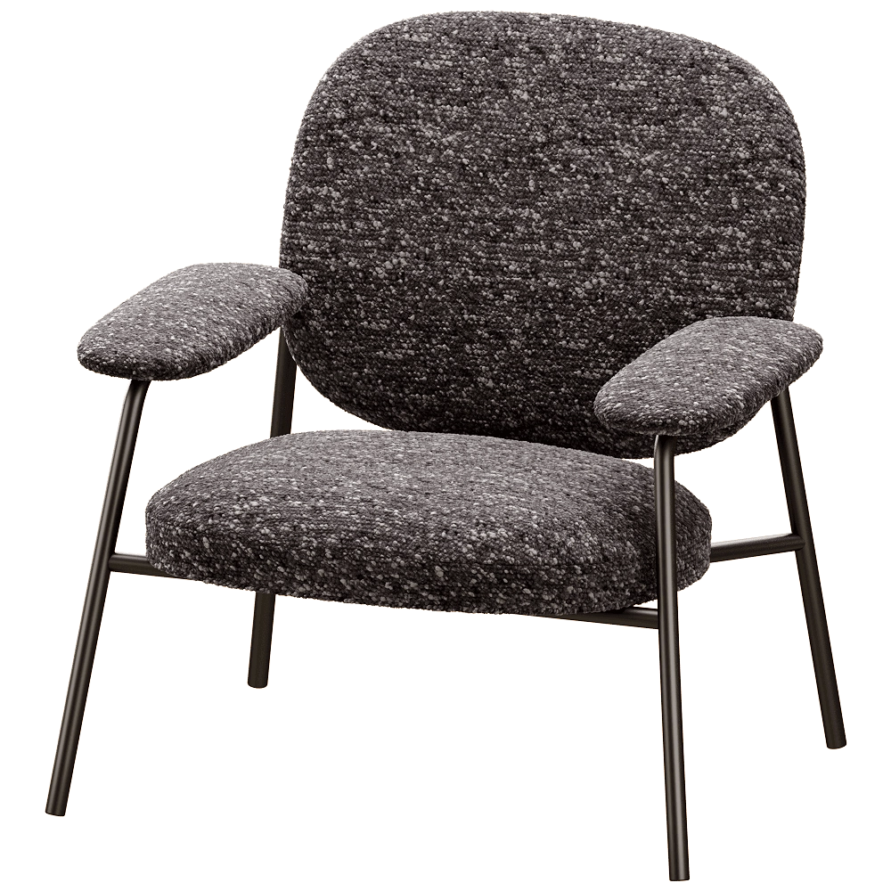 Saba  – Armchair Philo poltrona 3D Model