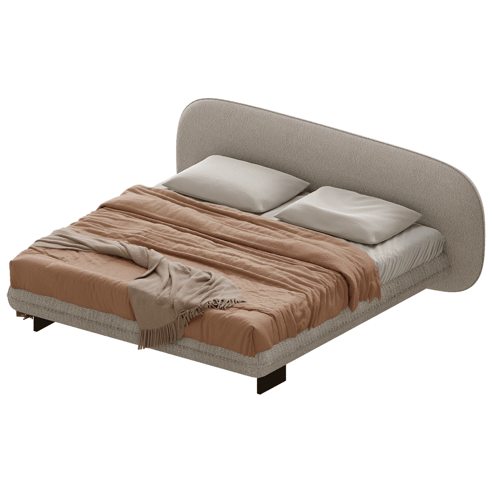 Saba  – Bed Wabi 3D Model