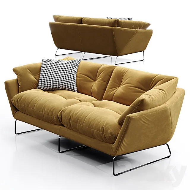 Saba Italia New York Suite Sofa 3DModel Saba Italia New York Suite Sofa 3DModel