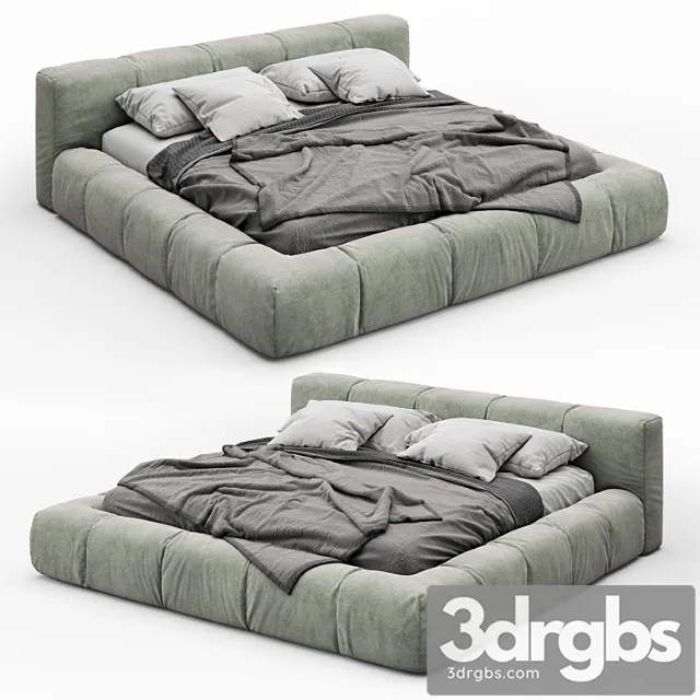 Saba Italia Pixel Bed 3D Model Download