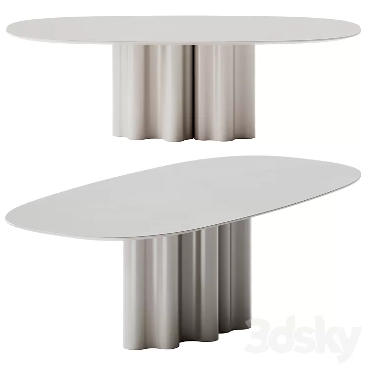 Saba Italia Teatro Magico Oval Table 3D Model Free Download Saba Italia Teatro Magico Oval Table 3D Model Free Download