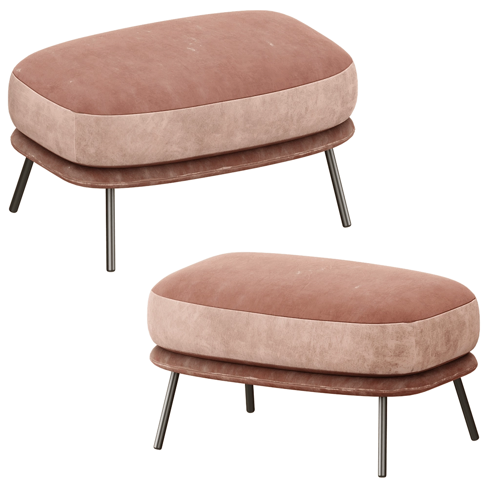 Saba  – Pouf Kepi 3D Model