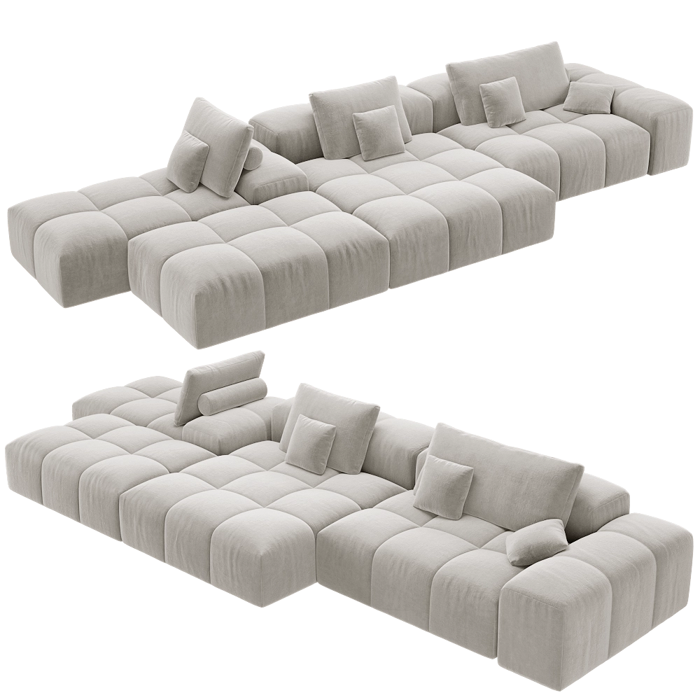 Saba  – Sofa Pixel 3D Model