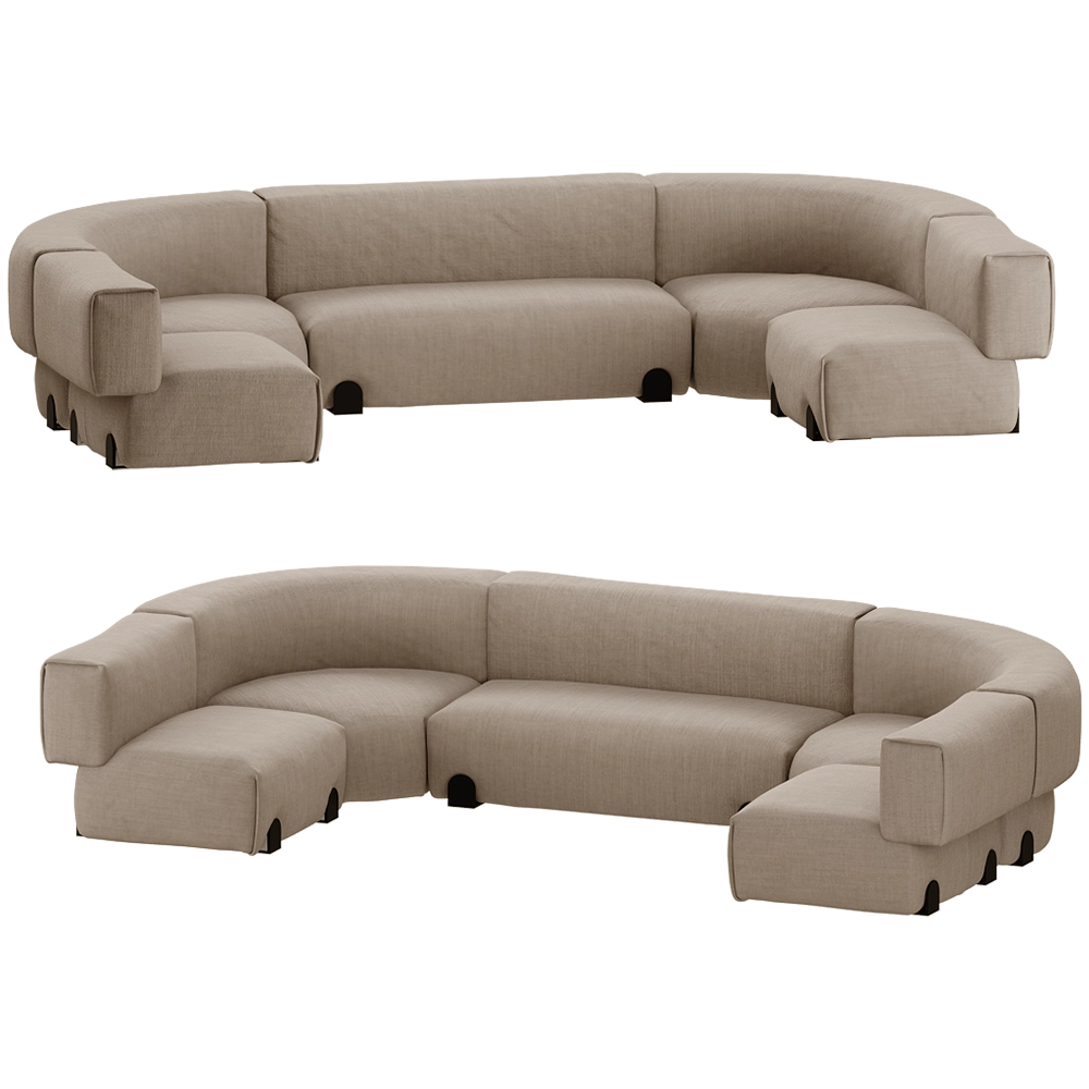 Saba – Sofa Simposio 3D Model Saba – Sofa Simposio 3D Model