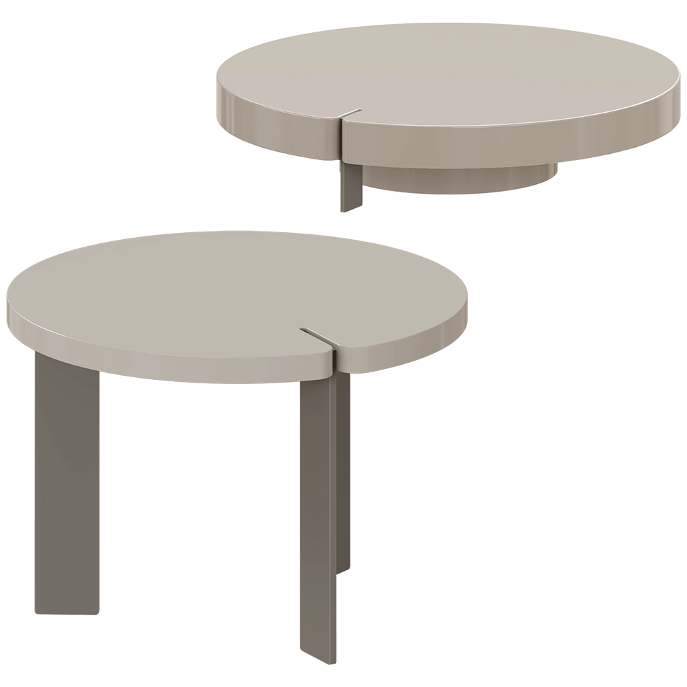 Saba  – Table Butter 3D Model